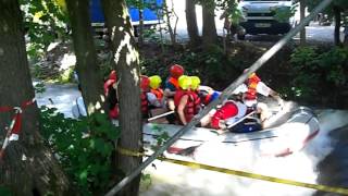 preview picture of video 'Wildwasser Rafting Tambach Dietharz 2012'