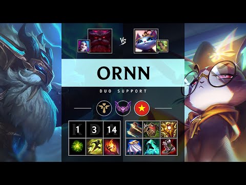 Ornn Support vs Yuumi - VN Master Patch 25.08