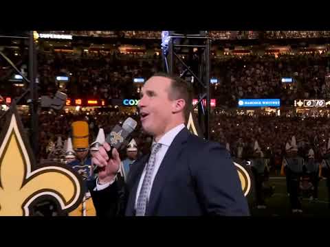 LIVE: Drew Brees Thanked on Thanksgiving | Thursday Night Football