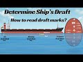 Understanding Ship Draft How To Read Draft Marks