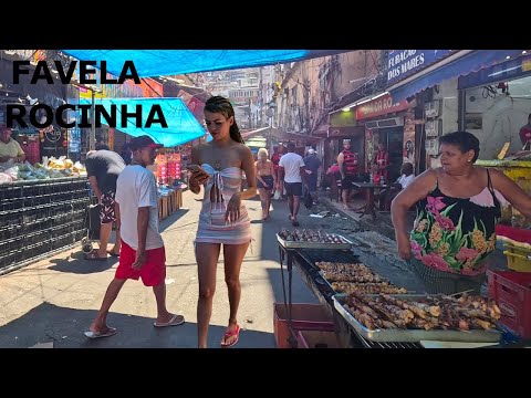 🇧🇷 FAVELA ROCINHA - What Tourists NEVER See - Rio de Janeiro - Brazil