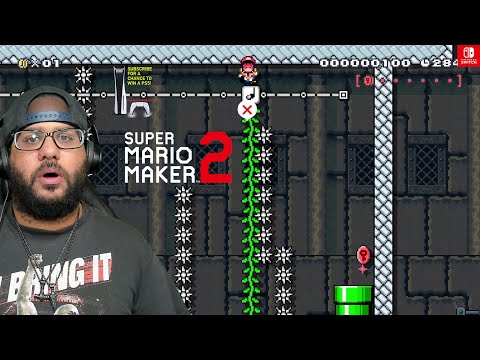HOW DO I GET THROUGH THIS!? [SUPER MARIO MAKER 2] [#104]