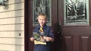 How to sell Cub Scout Popcorn by Nicholas