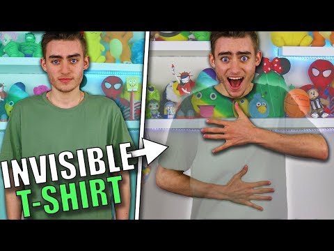 NEW Invisible T-Shirt (You Can Buy!)
