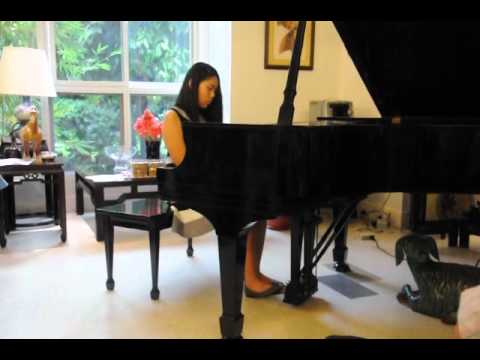 Jaye's performance - piano recital 2012