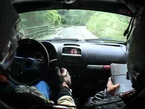 Cameracar Rally della Lanterna 2011 Baldassari-Stabielli Clio N3 4°classe