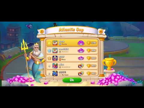 Fishdom Atlantis Cup First Place Jan 5 2023