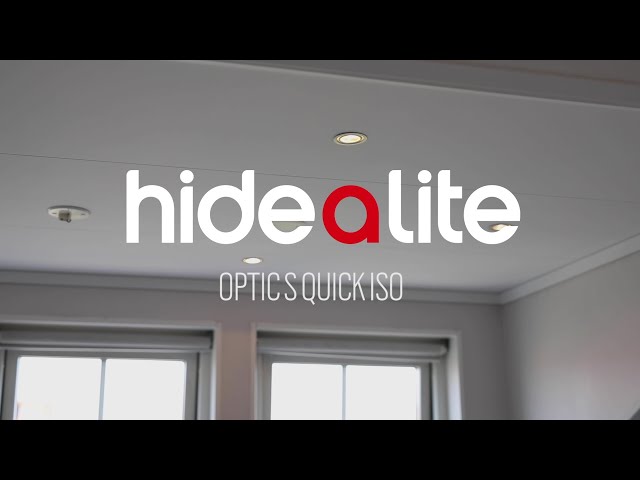 hide-a-lite Alasvalo optic s quick iso va ip44 310lm 4,5w 4000k dim tilt