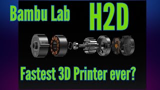 Bambu Lab H2D Fastest 3D Printer Ever? - Servo Motors and Tool Head Leaks!