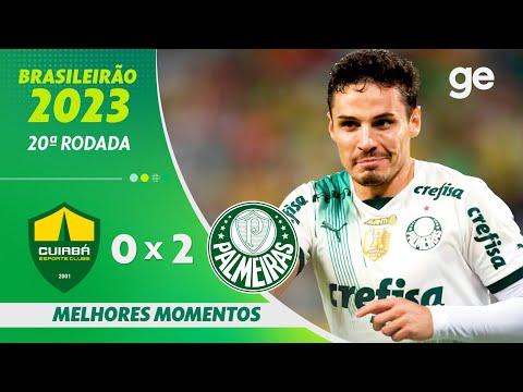 Gols e lances de Cuiabá x Palmeiras