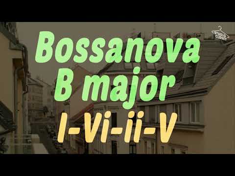 [BackingTrack] Bossanova 1-6-2-5 in B major