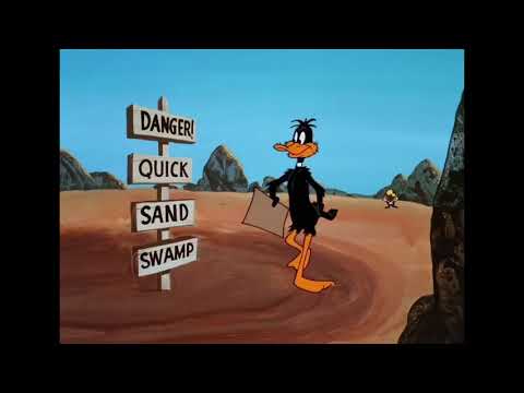 Daffy Duck's Fantastic Island: Quicksand Scene