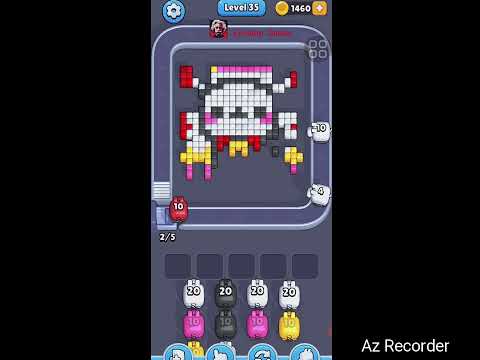 Pixel Flow Level 35 Walkthrough
