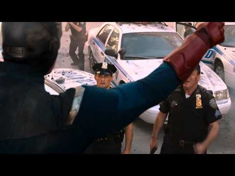 Captain America And The Police Officer - Avengers