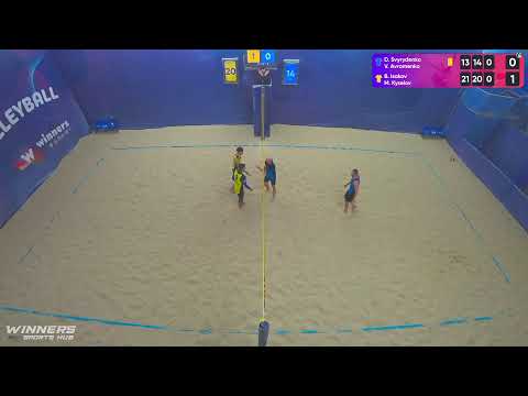 12:50 D.Svyrydenko / V.Avramenko - B.Isakov / M.Kyselov |Winners Beach Volleyball