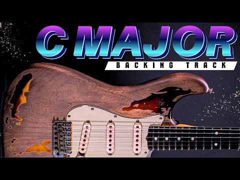 Smooth Soul Jazz Blues Guitar Backing Track Jam in C Major - A Minor