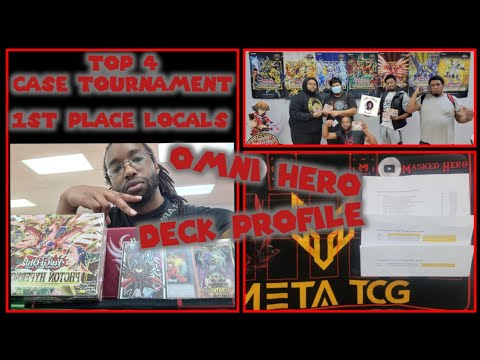Yu-Gi-Oh! Top 4 Case Tournament Omni Hero Deck Profile My Crazy Ratios! [Ft. Tim Scott] PHHY Primal