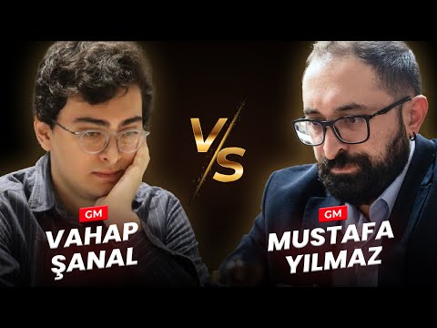 GM Vahap Şanal VS GM Mustafa Yılmaz | 3.Satranç365 Kampı Eğitmenler Arası Turnuva