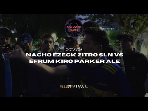 EFRUM KIRO PARKER ALE vs NACHO EZECK ZITRO SLN I 8vos Fecha 4vs4 I San Justo Under ft Survival