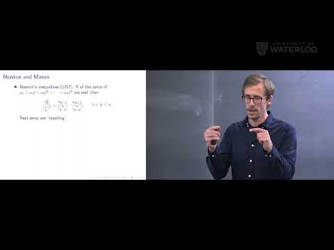 23May19 Tutte - Lorentzian polynomials - Petter Brändén, KTH Royal Institute of Technology