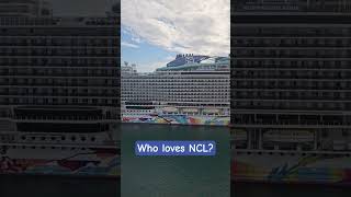 Do you love sailing with NCL?   Tell us why.  #cruiseship #travel #cruise #shorts #wow