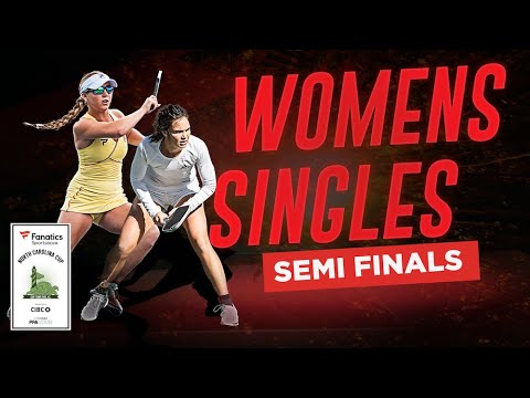 Anna Leigh Waters vs Lea Jansen at the Fanatics Sportsbook North Carolina Cup