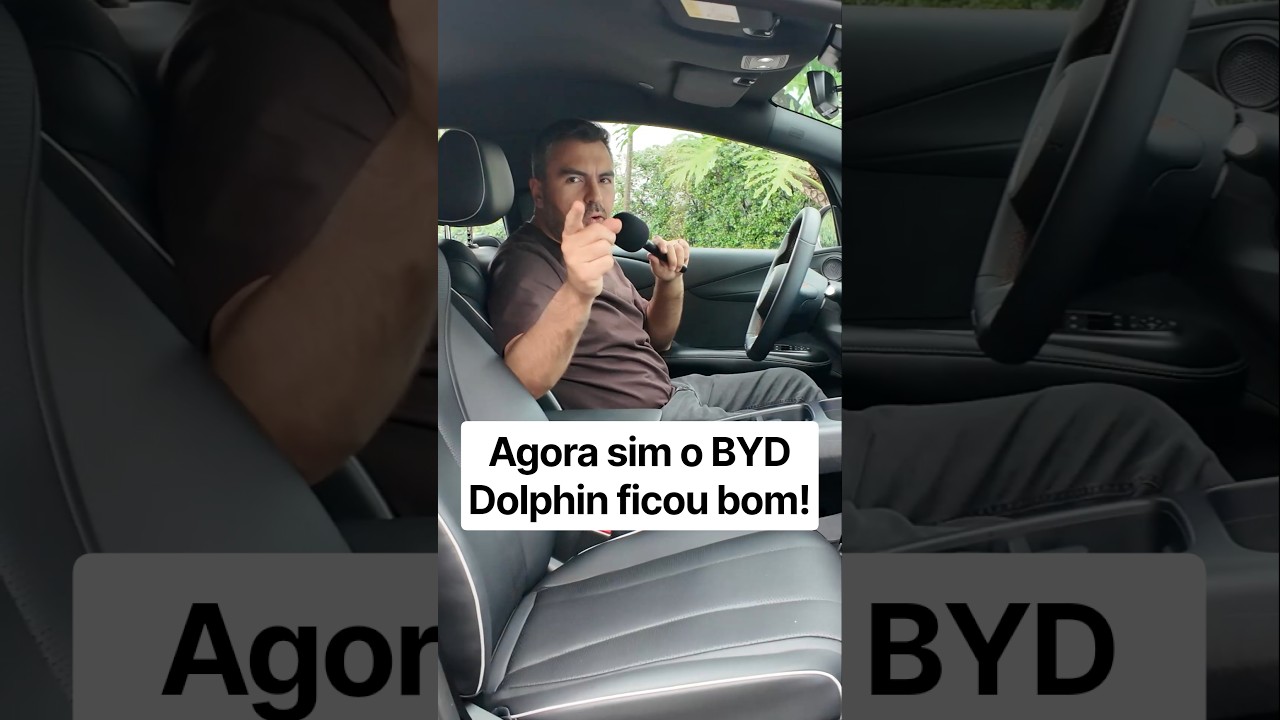 Novo interior do BYD Dolphin