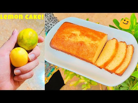 Easy Tea Cake Recipe by Ezza | lemon cake recipe