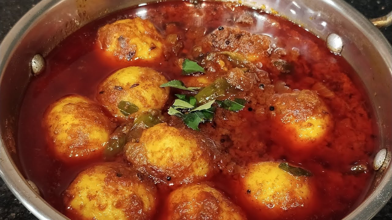 दम आलू मराठी रेसिपी | Dum Aloo Marathi Recipe | Restaurant Style Dum Aloo Recipe....