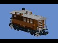 How To Build A Lego Old West Train Caboose The Lego Movie