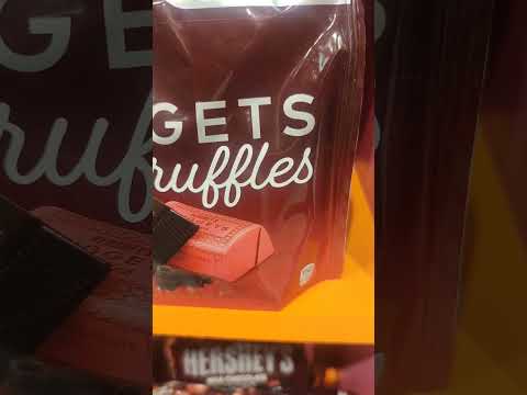 HERSHEY'S NUGGETS TRUFFLES #asmr #short #shorts #shortvideo #shortsvideo #viral #trending
