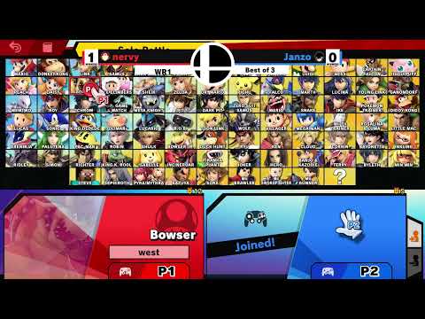 Tempo Revival 37 - Nervy (PT) Vs. P2 (Joker) - Winners Round 2- Smash Ultimate