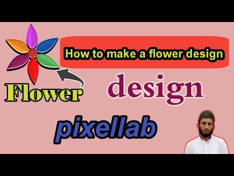 How to make flowers in beautiful design with Pixellap#abdulhameed #design #pixellab .....