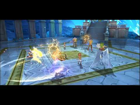 Saint seiya awakening, underworld shun all skill lvl 1 still very strong