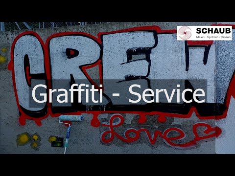 Graffiti-Service bei Schaub Maler AG