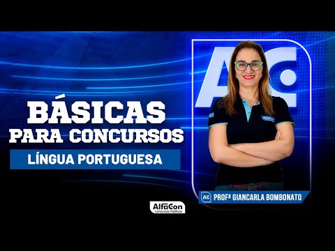 Básicas para Concurso 2023 - Língua Portuguesa - Alfacon