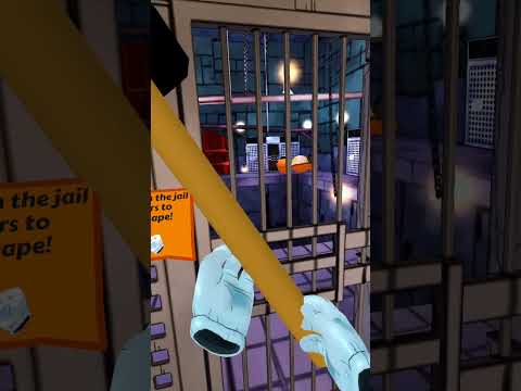 Escaping prison VR prison boss