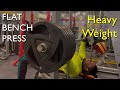 Flat Bench Press Exercise by Wasim Khan - HEAVY WEIGHT
