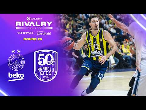DOMINANCE in the DERBY | Fenerbahçe - Anadolu Efes | R25 BASKETBALL HIGHLIGHTS 2025-26
