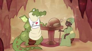 Myrtille - Mon Recueil de contes -  Le dragon et la grand mère