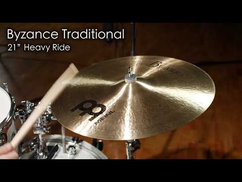 Meinl Traditional 21" Heavy Ride Cymbal (w/ Video Demo) B21HR image 7