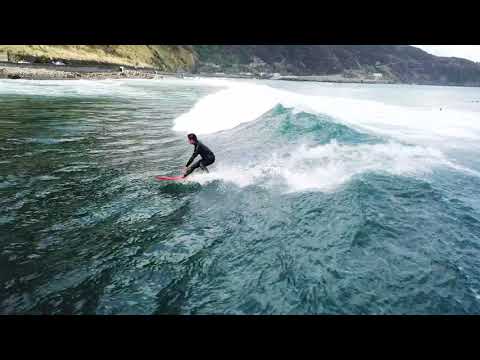 2018/03/24　八丈島サーフィン空撮