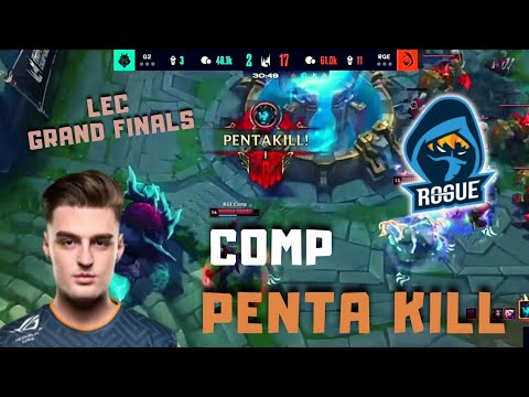 RGE Comp Penta Kill Kalista on LEC Finals - G2 vs RGE