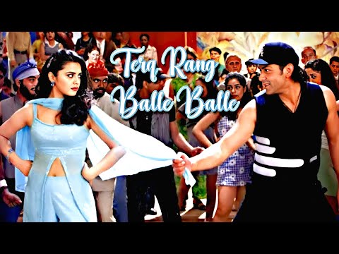 Tera Rang Balle Balle | Bobby Deol, Preity  Zinta, Soldier & Sonu Nigam | Bollywood  Dance 
