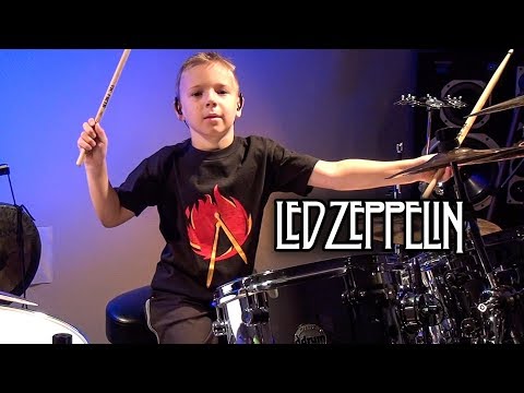 ROCK AND ROLL (6 year old Drummer) Drum Cover
