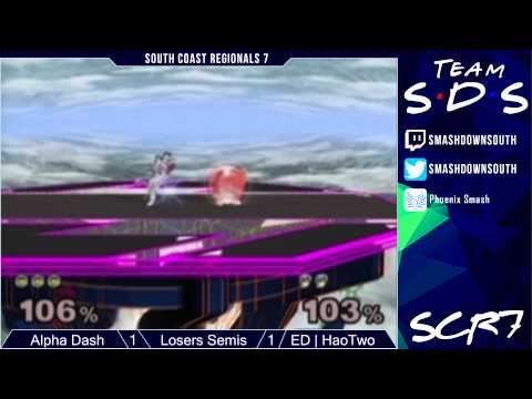 SCR7 - Alpha Dash vs ED | HaoTwo Losers Semis