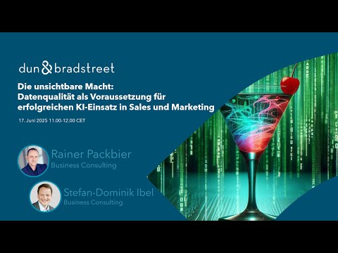 Webinar - Die unsichtbare Macht - Dun & Bradstreet DACH