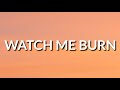 Michele Morrone - Watch Me Burn (Lyrics)