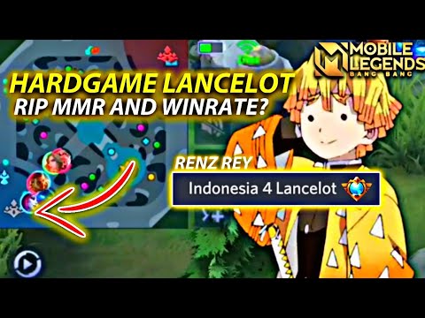 EPIC COMEBACK TOP GLOBAL LANCELOT!! HARDGAME BANGET SAMPE HAMPIR KALAH!! | MOBILE LEGENDS