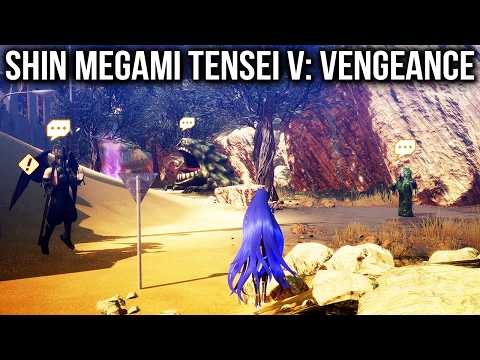 Shin Megami Tensei V Vengeance Gameplay - Starter Guide, Demon Capturing & Exploration!